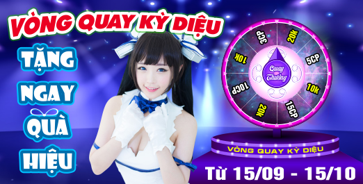 Vòng Quay Kì Diệu – Trúng Ngay Quà Hiệu Vòng Quay Kì Diệu – Trúng Ngay Quà Hiệu