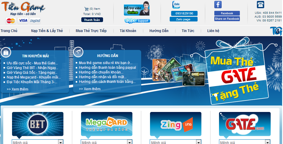 Mua card game online giá rẻ, nhanh chóng và an toàn Mua card game online giá rẻ, nhanh chóng và an toàn