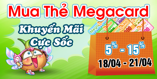 Thẻ cào Megacard đó là thế nào?
Cong dung cua the nap Megacard ma ban khong biet