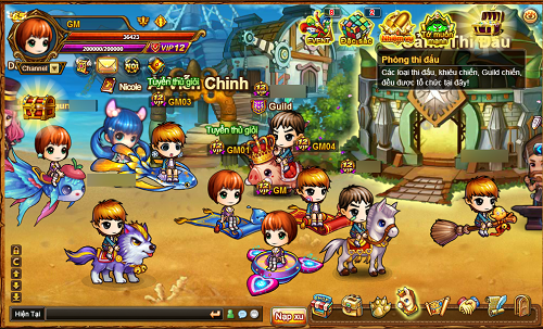 Hệ thống thú cưỡi dễ thương trong Gunny Hệ thống thú cưỡi dễ thương trong Gunny
