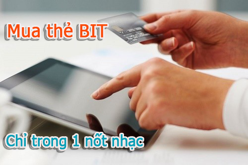 Cách mua thẻ bit trong vòng một nốt nhạc Cách mua thẻ bit trong vòng một nốt nhạc