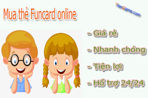 Mua thẻ Funcard nạp game gì? Hướng dẫn mua thẻ Funcard nhanh chóng Mua thẻ Funcard nạp game gì? Hướng dẫn mua thẻ Funcard nhanh chóng