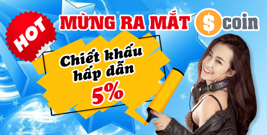 Ra mắt thẻ Scoin - chiết khấu hấp dẫn 5% Ra mắt thẻ Scoin - chiết khấu hấp dẫn 5%