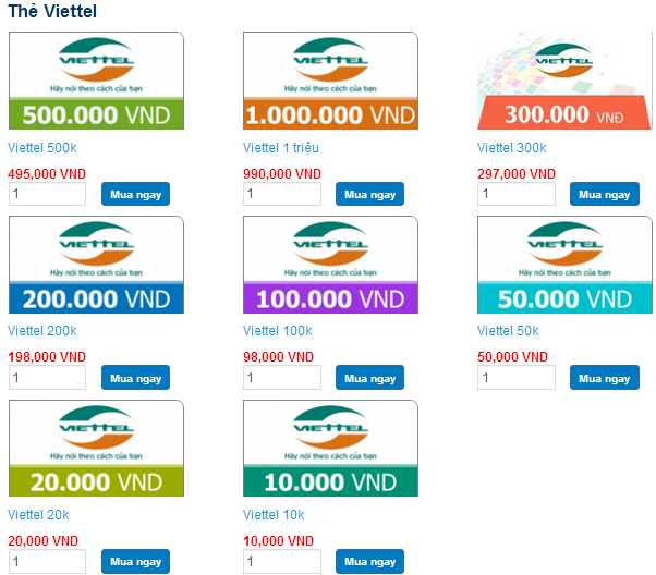Cách mua thẻ viettel an toàn và tiện lợi Cách mua thẻ viettel an toàn và tiện lợi