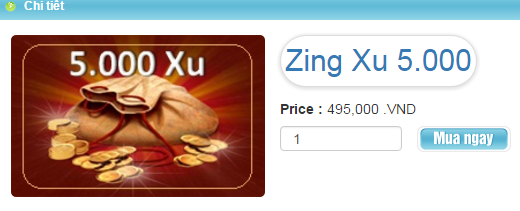 Hướng Dẫn Nạp Tiền Mua Zing Xu Để Đạt Mức Chiết Khấu Cao Hướng Dẫn Nạp Tiền Mua Zing Xu Để Đạt Mức Chiết Khấu Cao