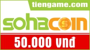 Thẻ SohaCoin 50k Thẻ SohaCoin 50k