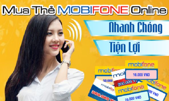 Hướng dẫn mua thẻ mobifone online chiết khấu cao