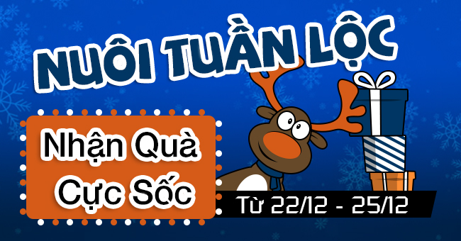 Nuôi tuần lộc- Nhận quà cực sốc