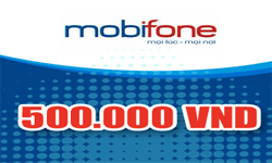 Mua thẻ mobifone 500k giá rẻ qua paypal