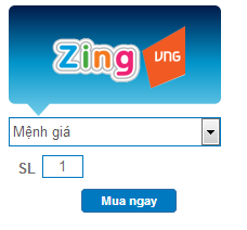 Hướng Dẫn Mua Card Zing Việt Nam Online Tại Tiengame.com